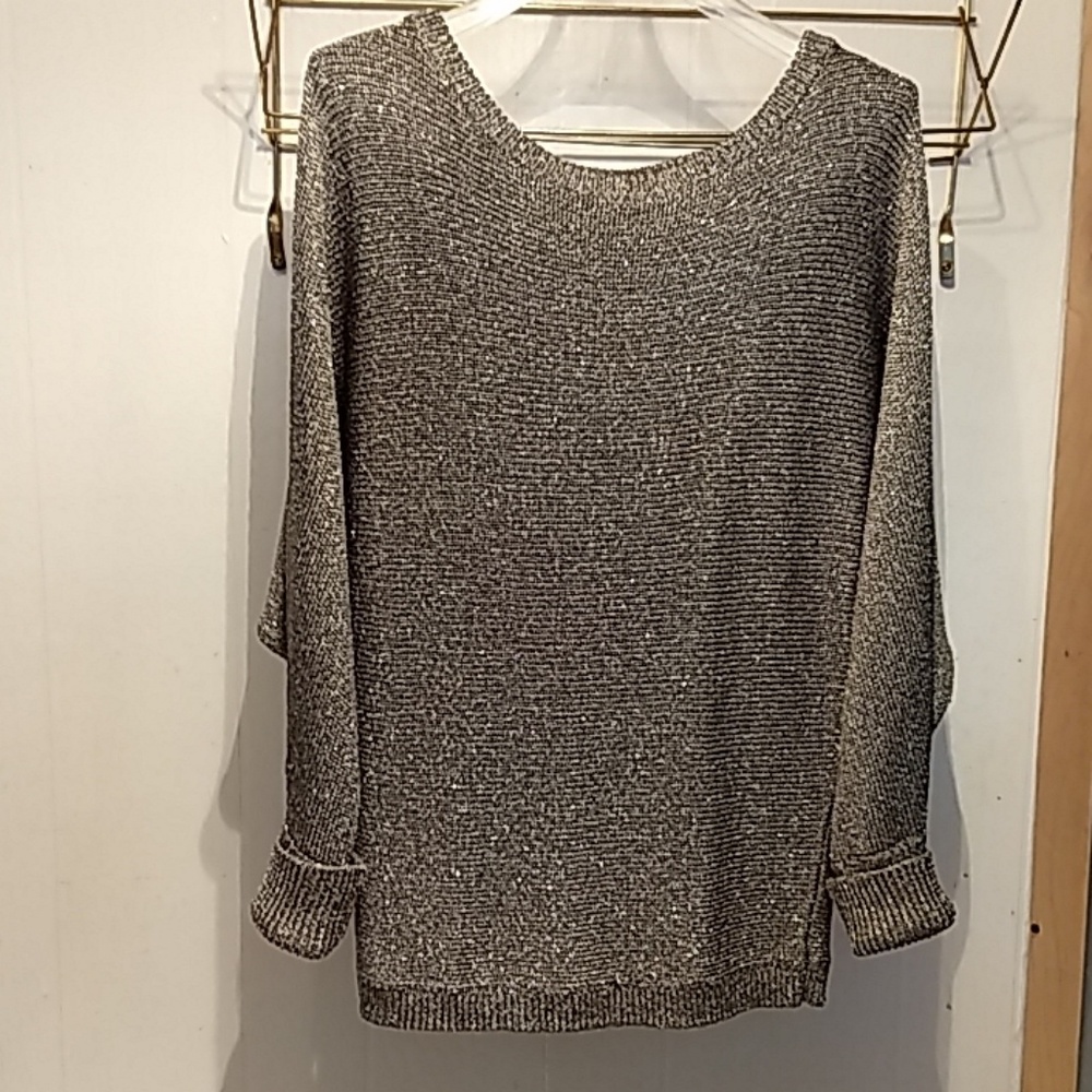 I*N*C International Concepts metallic sweater